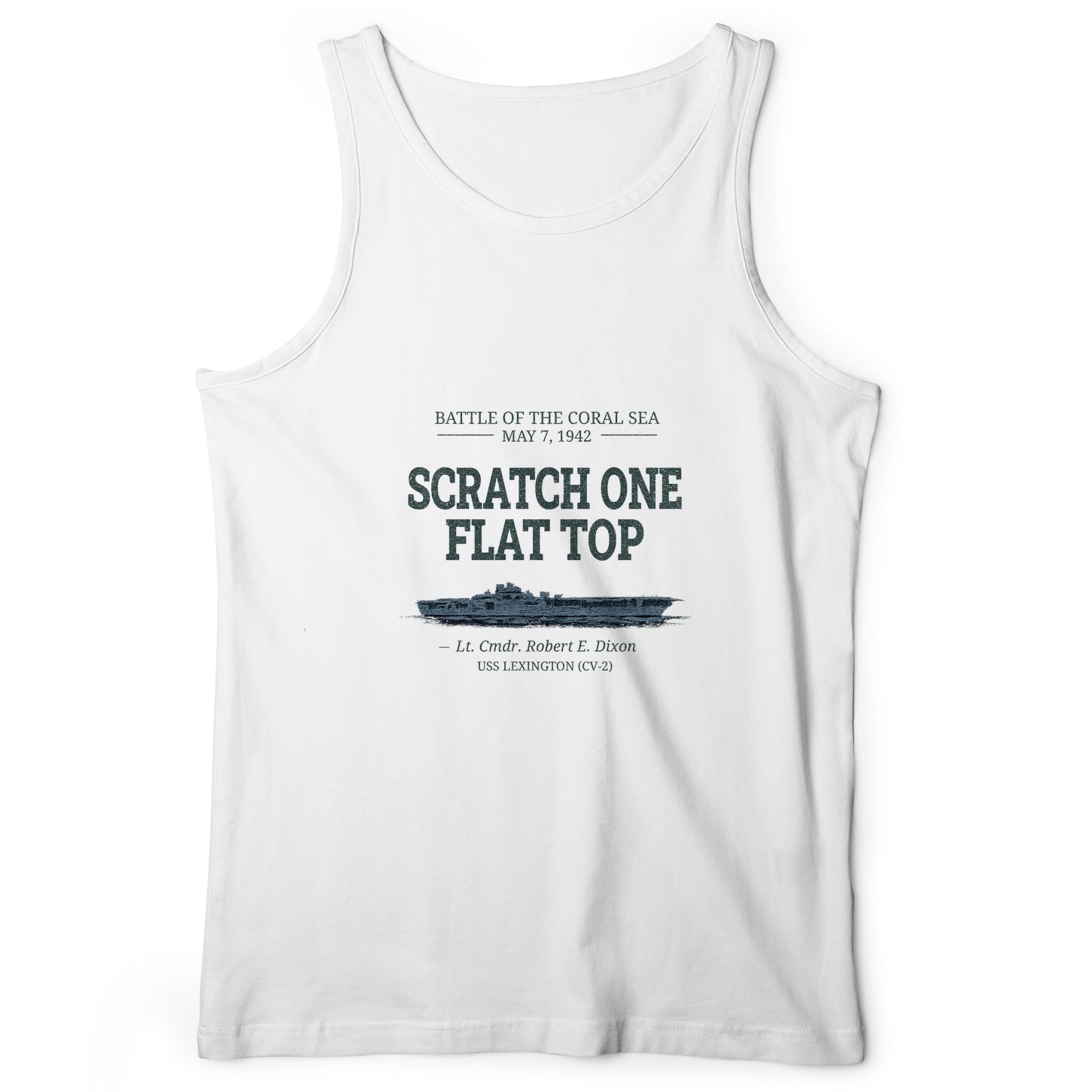 Scratch One Flat Top Tank Top