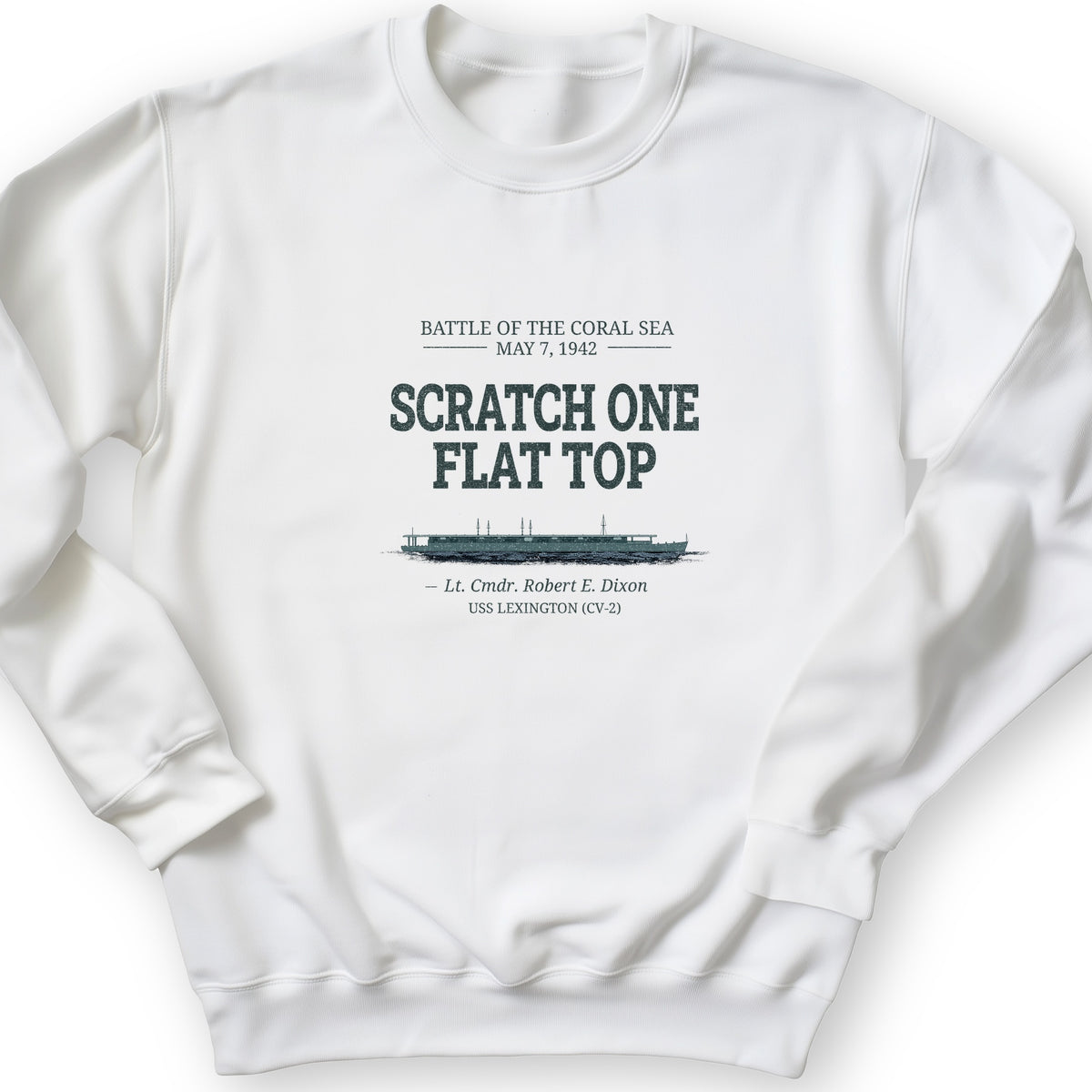 Scratch One Flat Top Crewneck