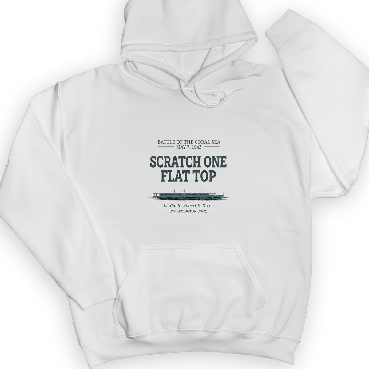 Scratch One Flat Top Hoodie