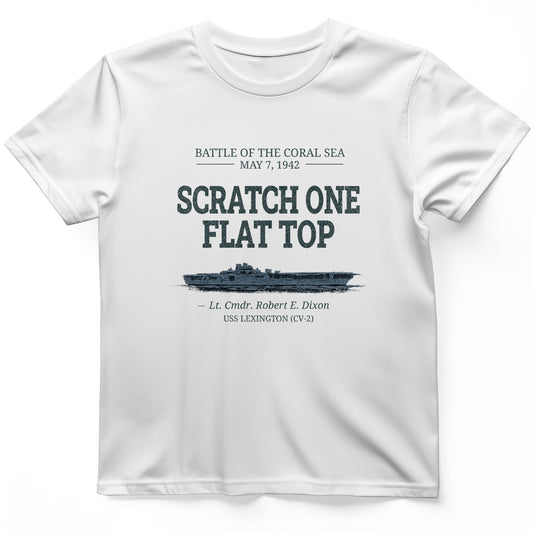 Scratch One Flat Top T-Shirt