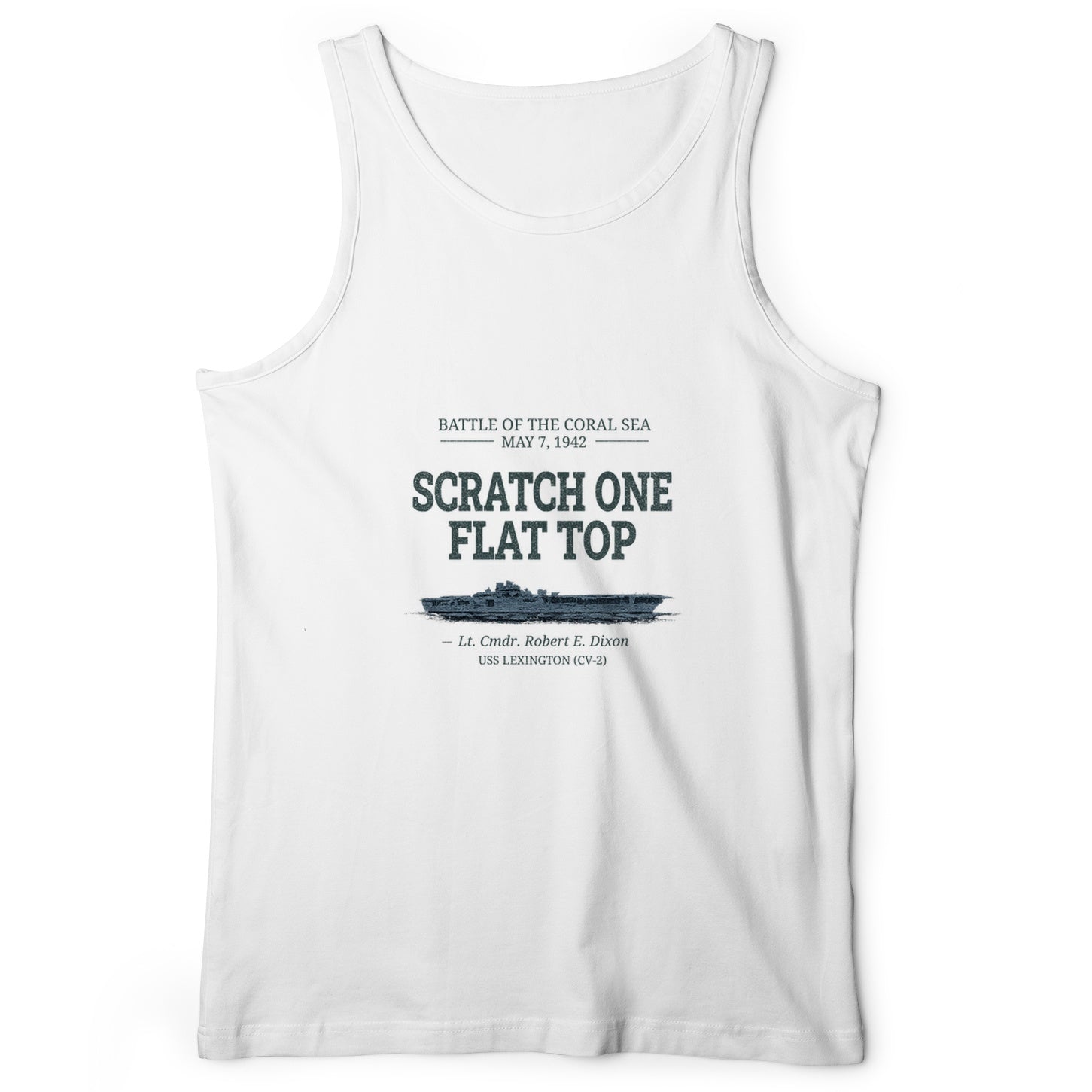 Scratch One Flat Top Tank Top