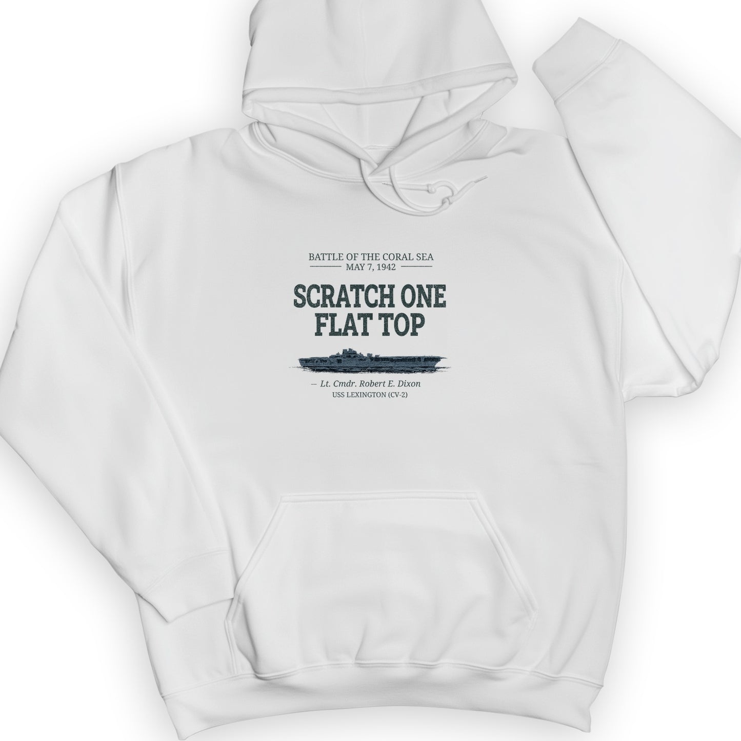 Scratch One Flat Top Hoodie