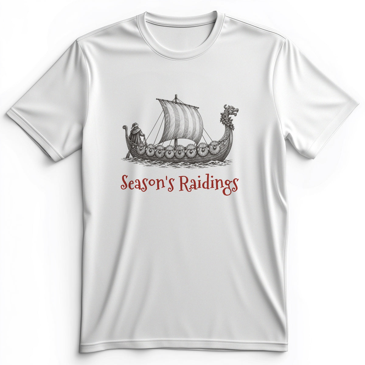 Seasons Raidings Viking Christmas Premium Tee