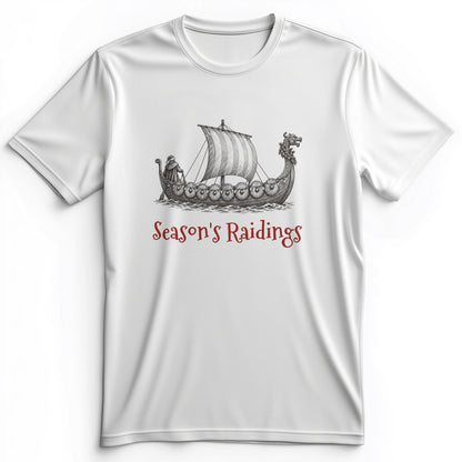 Seasons Raidings Viking Christmas Premium Tee