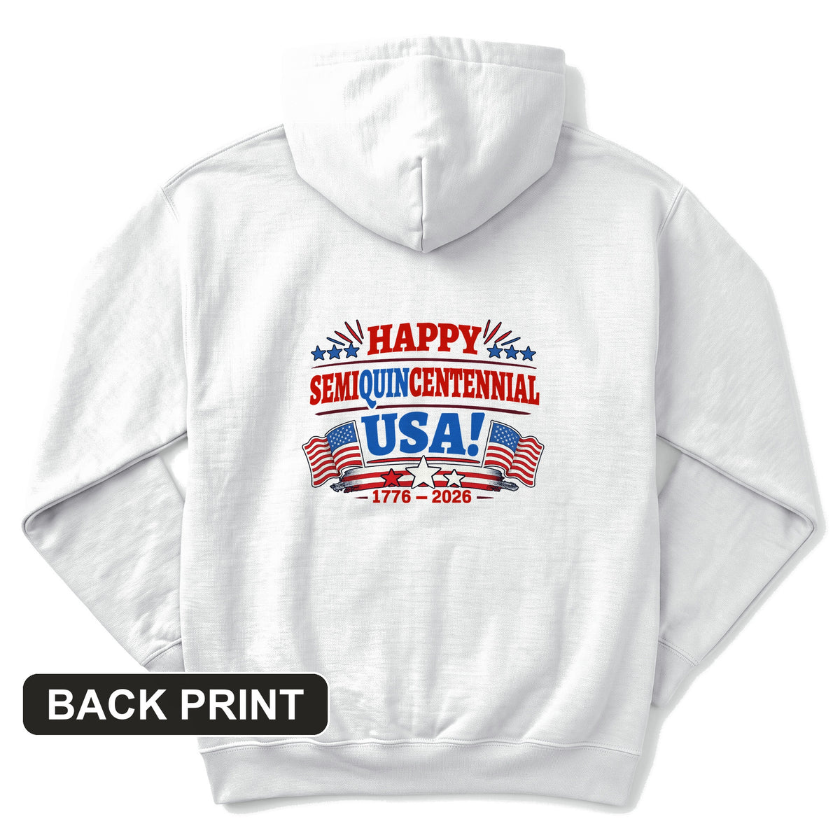 Semiquincentennial Back Print Hoodie