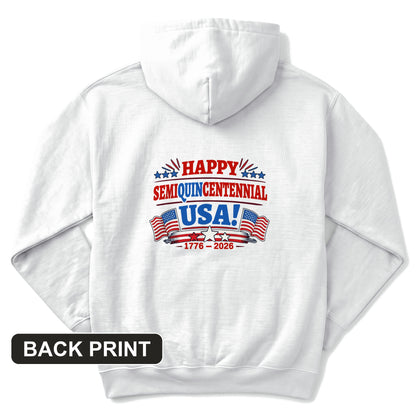 Semiquincentennial Back Print Hoodie