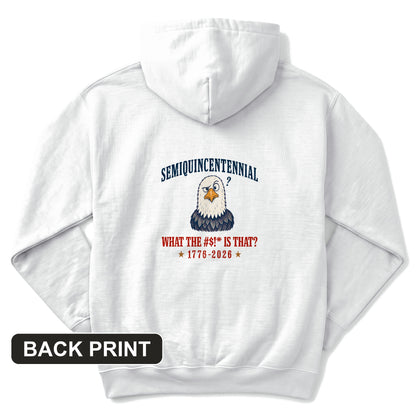 Semiquincentennial Eagle Back Print Hoodie