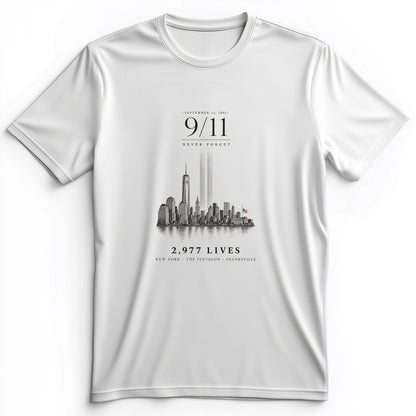 September 11 Never Forget Premium Tee