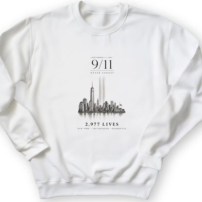 September 11 Never Forget Sweatshirt