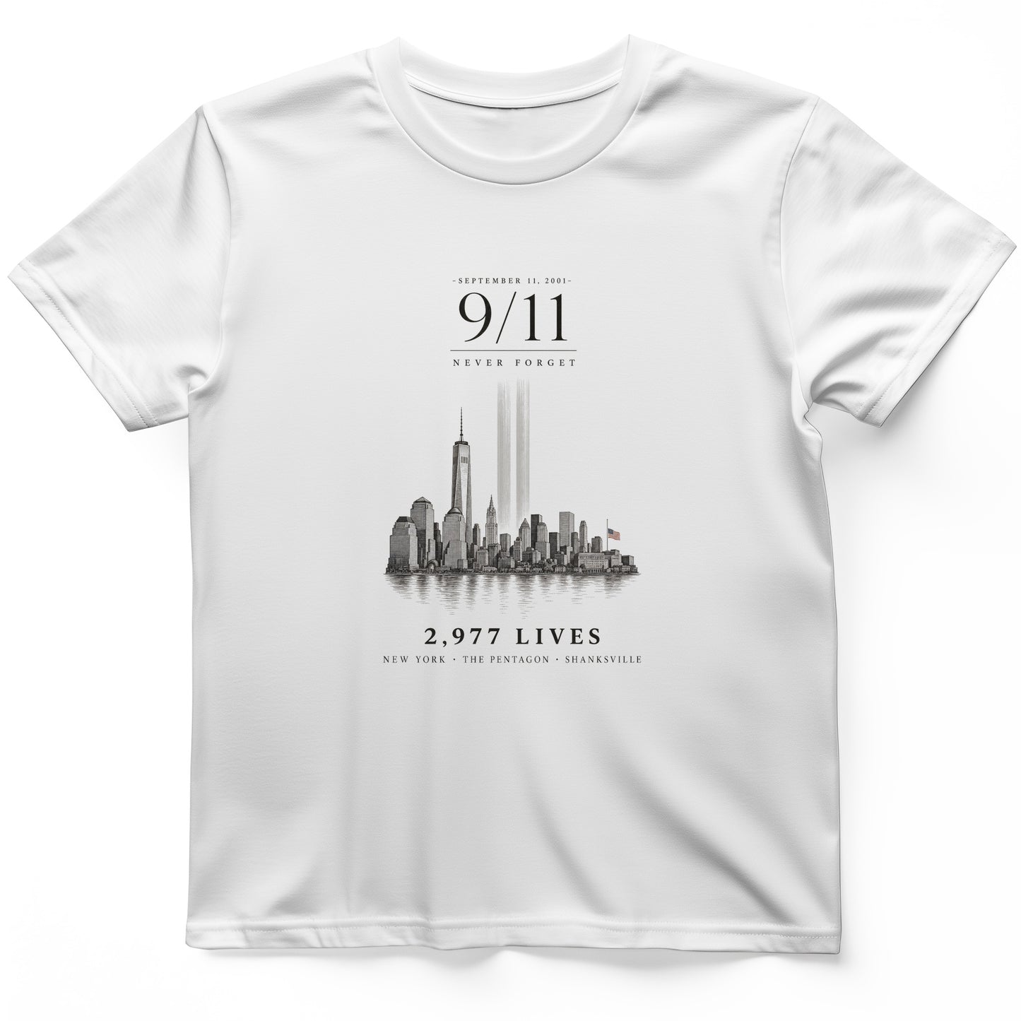 September 11 Never Forget T-Shirt