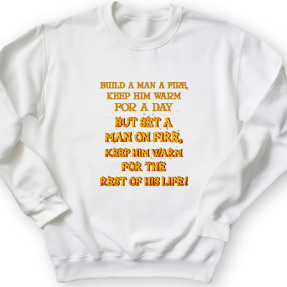 Set a Man on Fire Crewneck
