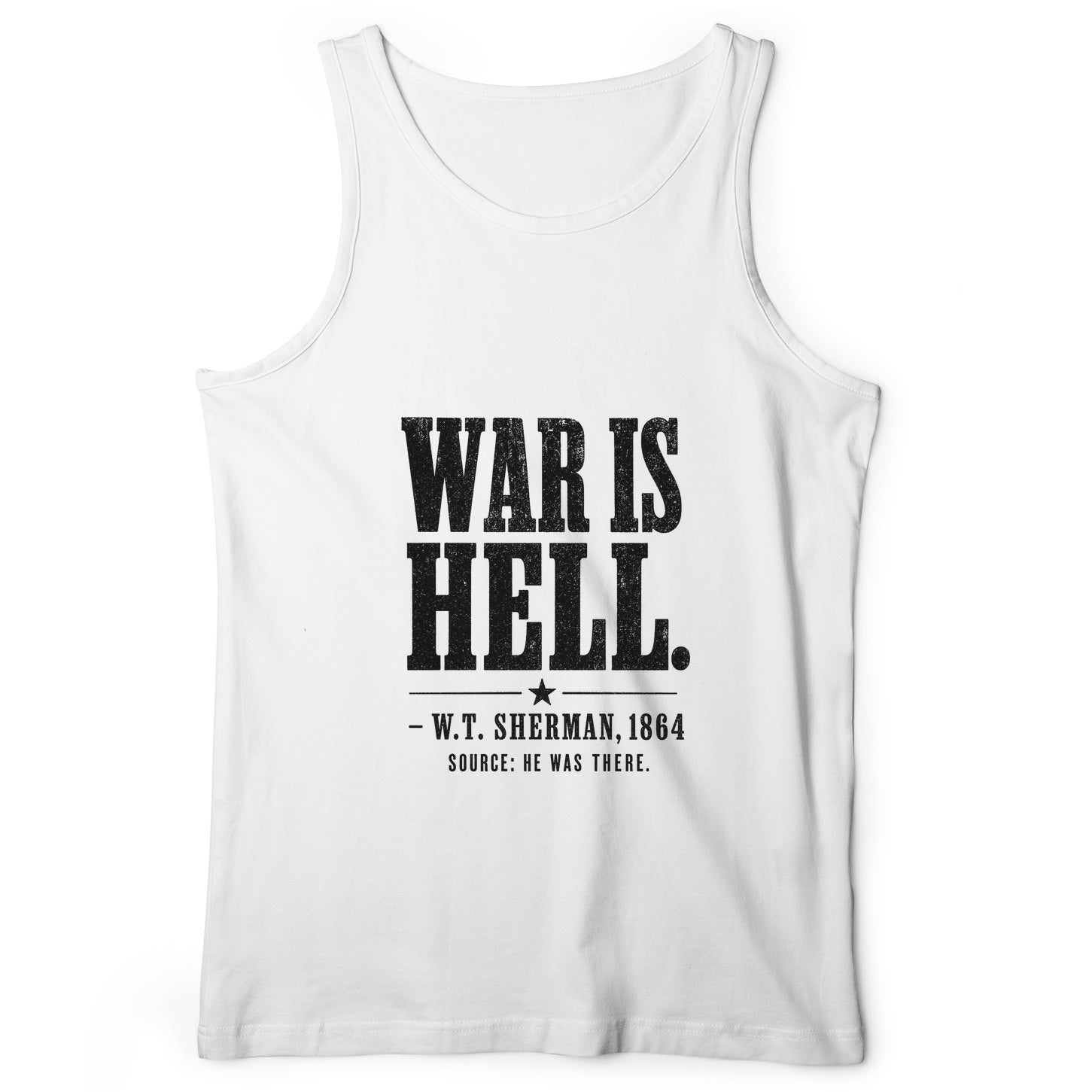 Sherman War Is Hell Tank Top