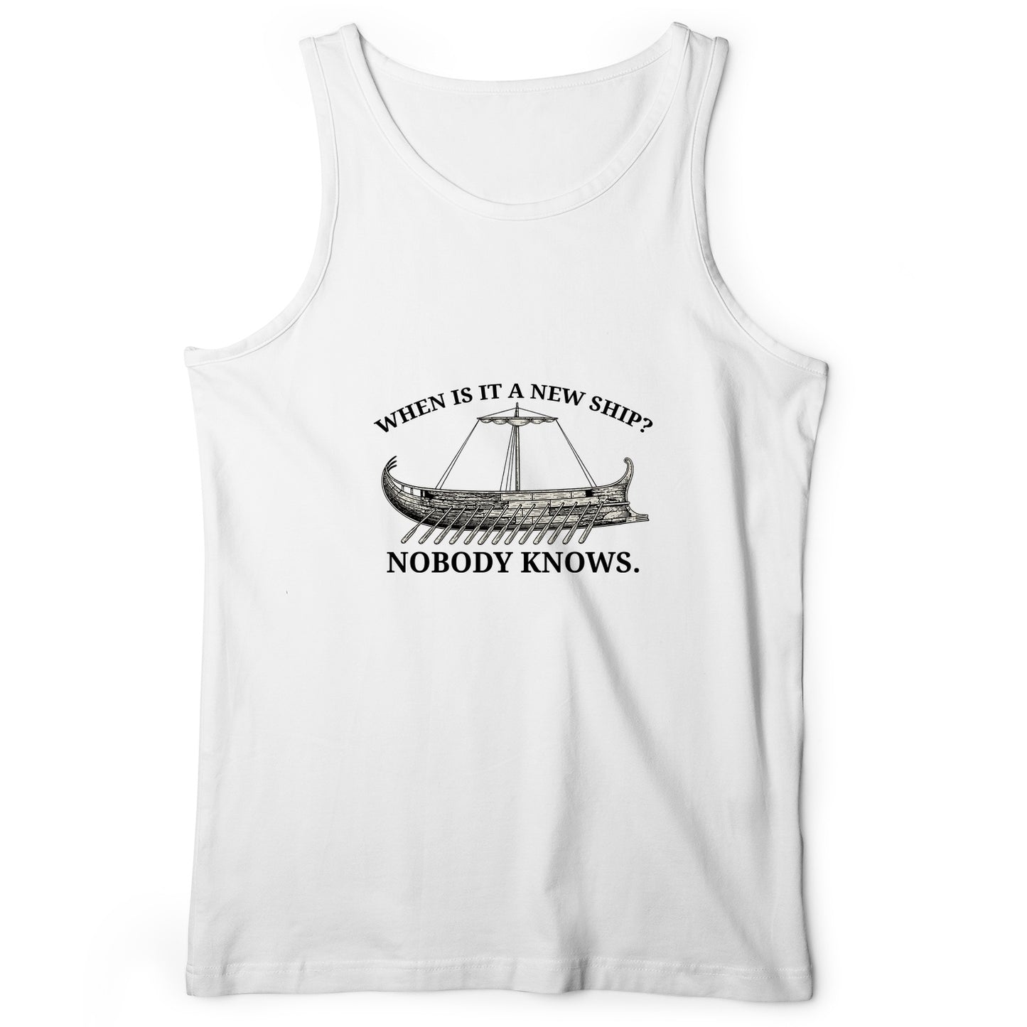 Ship of Theseus Tank Top