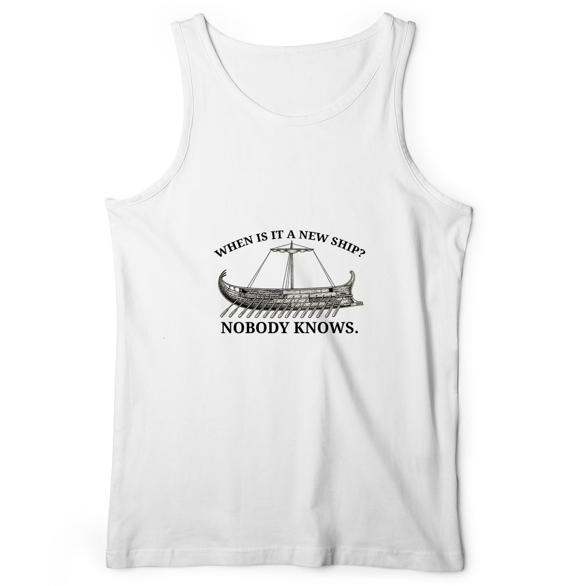 Ship of Theseus Tank Top