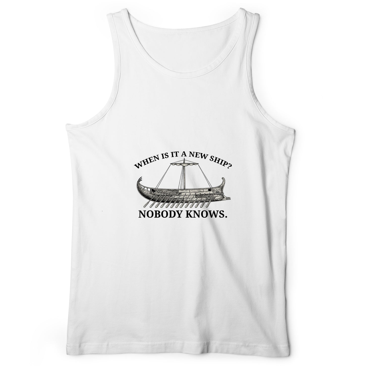 Ship of Theseus Tank Top