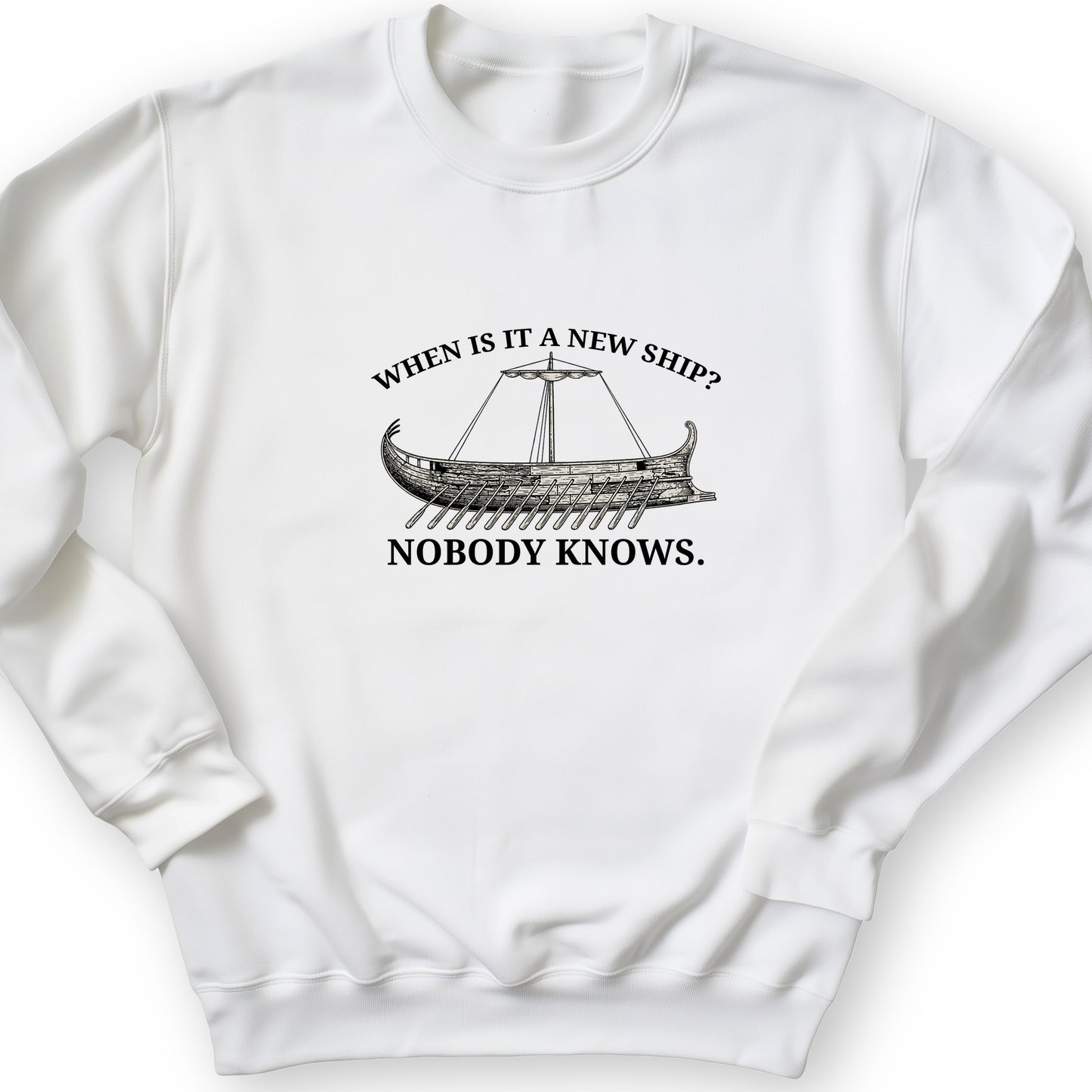Ship of Theseus Sweatshirt