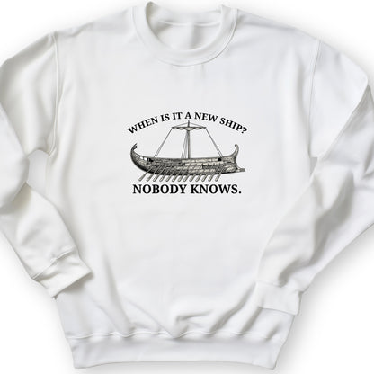 Ship of Theseus Sweatshirt