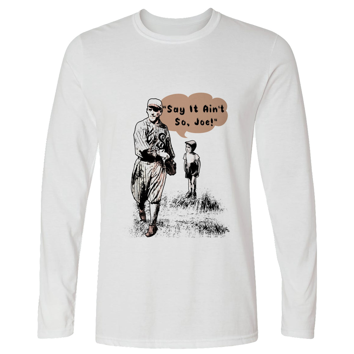 Shoeless Joe Jackson Long Sleeve T-Shirt
