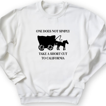 Shortcut To California Crewneck