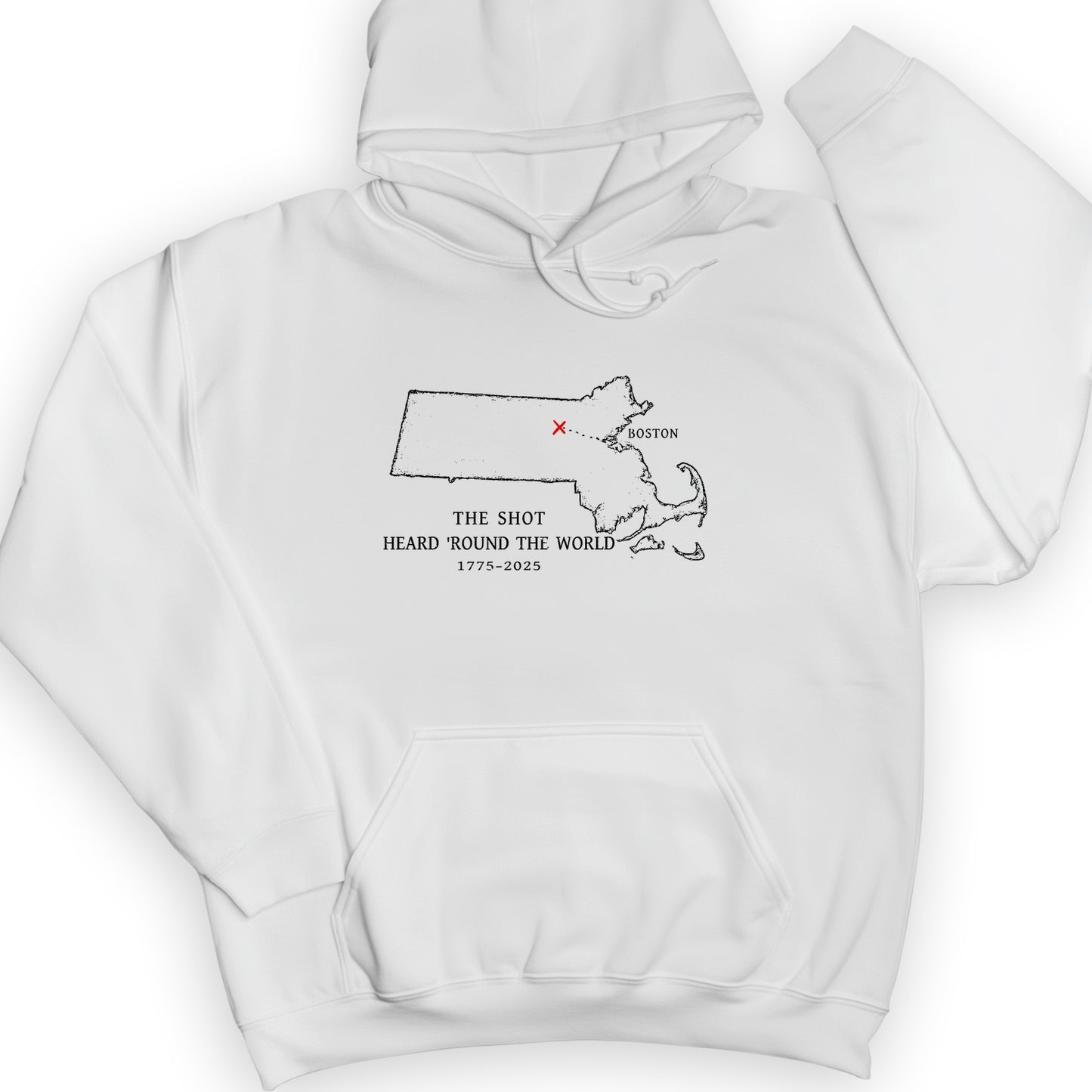 Shot Heard Round The World Hoodie
