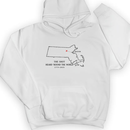 Shot Heard Round The World Hoodie