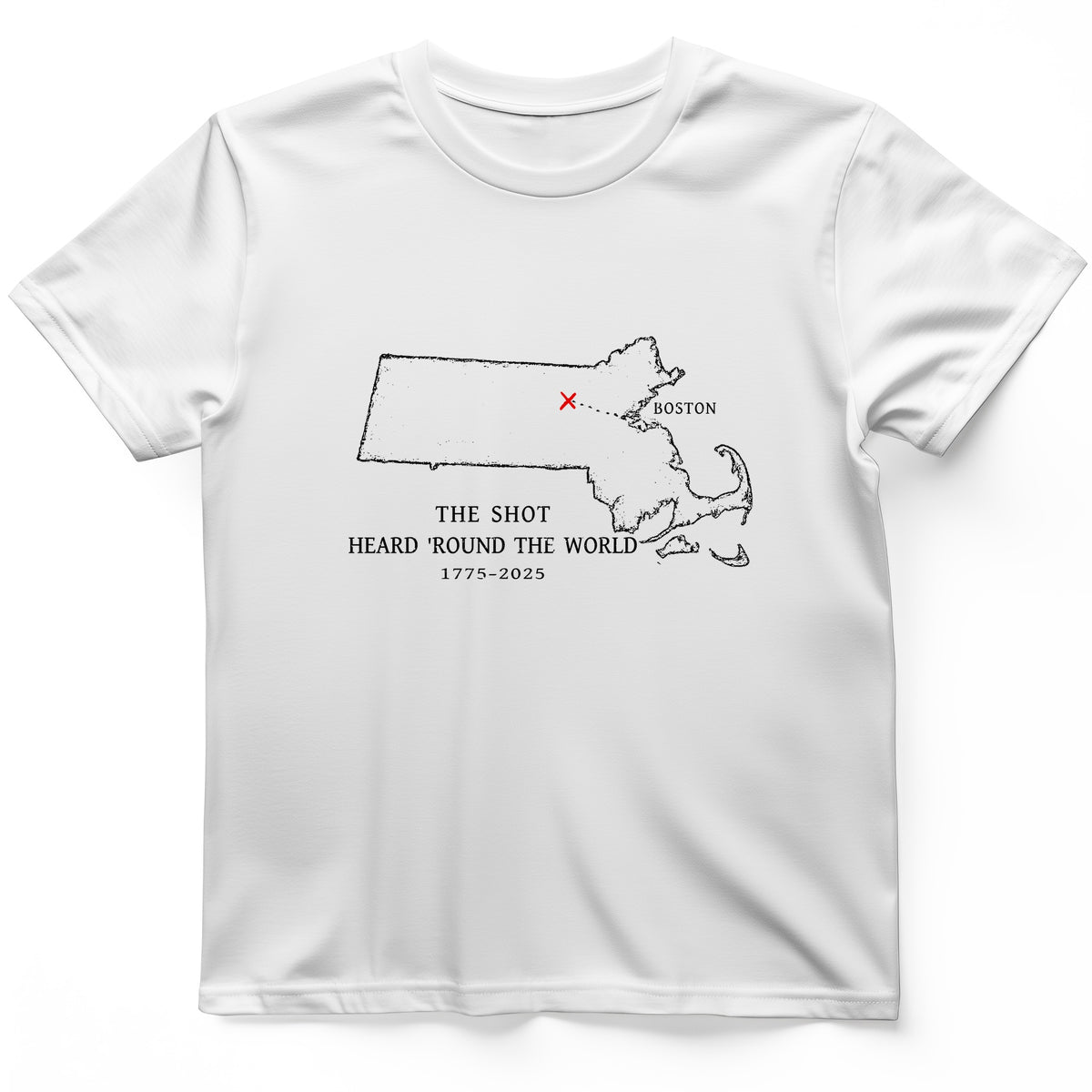 Shot Heard Round The World T-Shirt