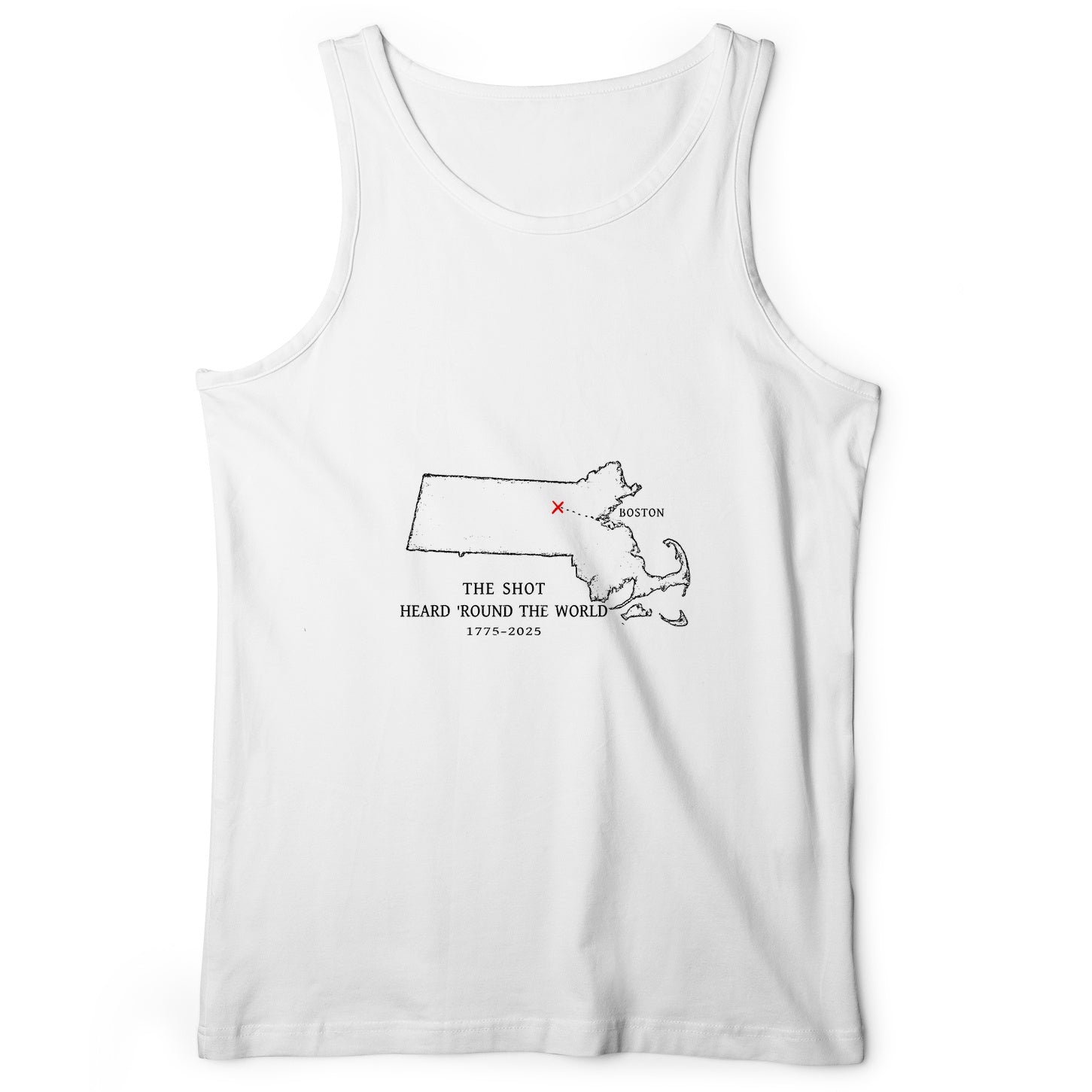 Shot Heard Round The World Tank Top