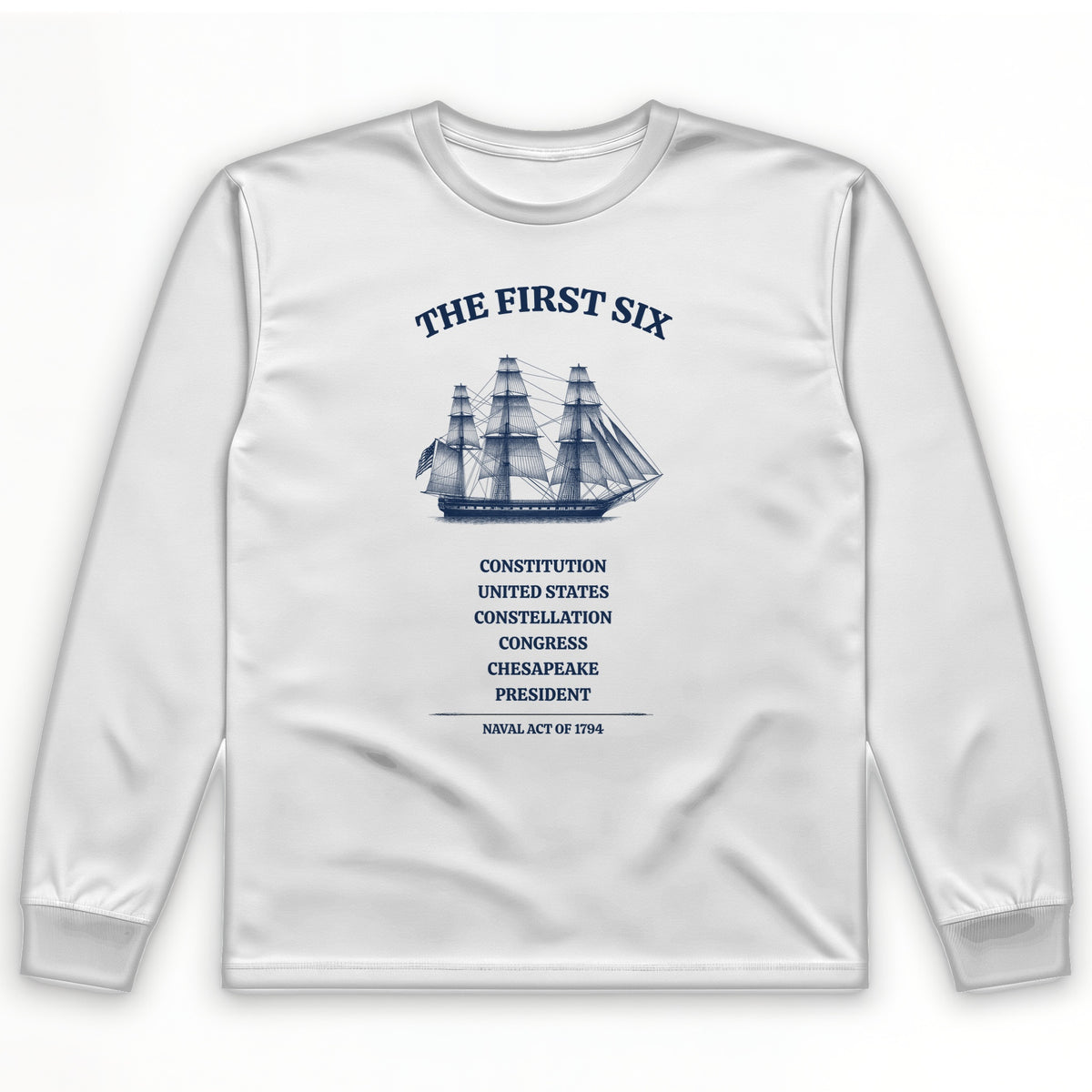Six Frigates Long Sleeve T-Shirt
