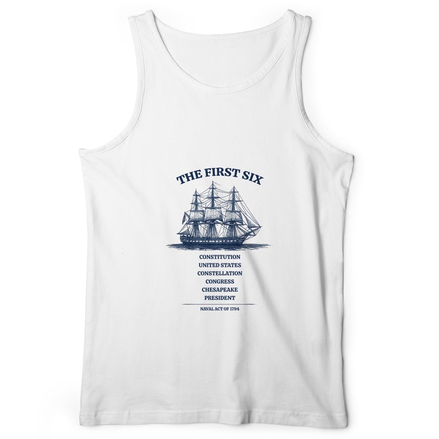 Six Frigates Tank Top