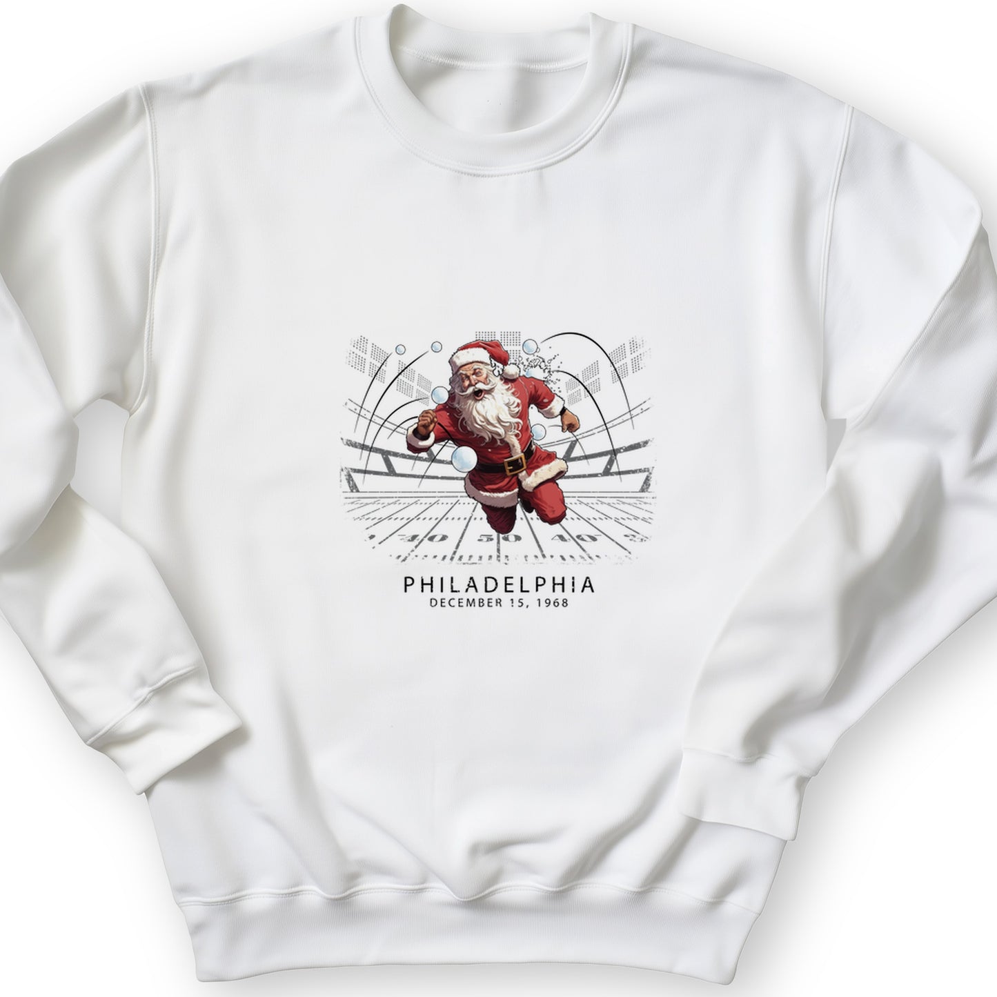 Snowballs at Santa Crewneck