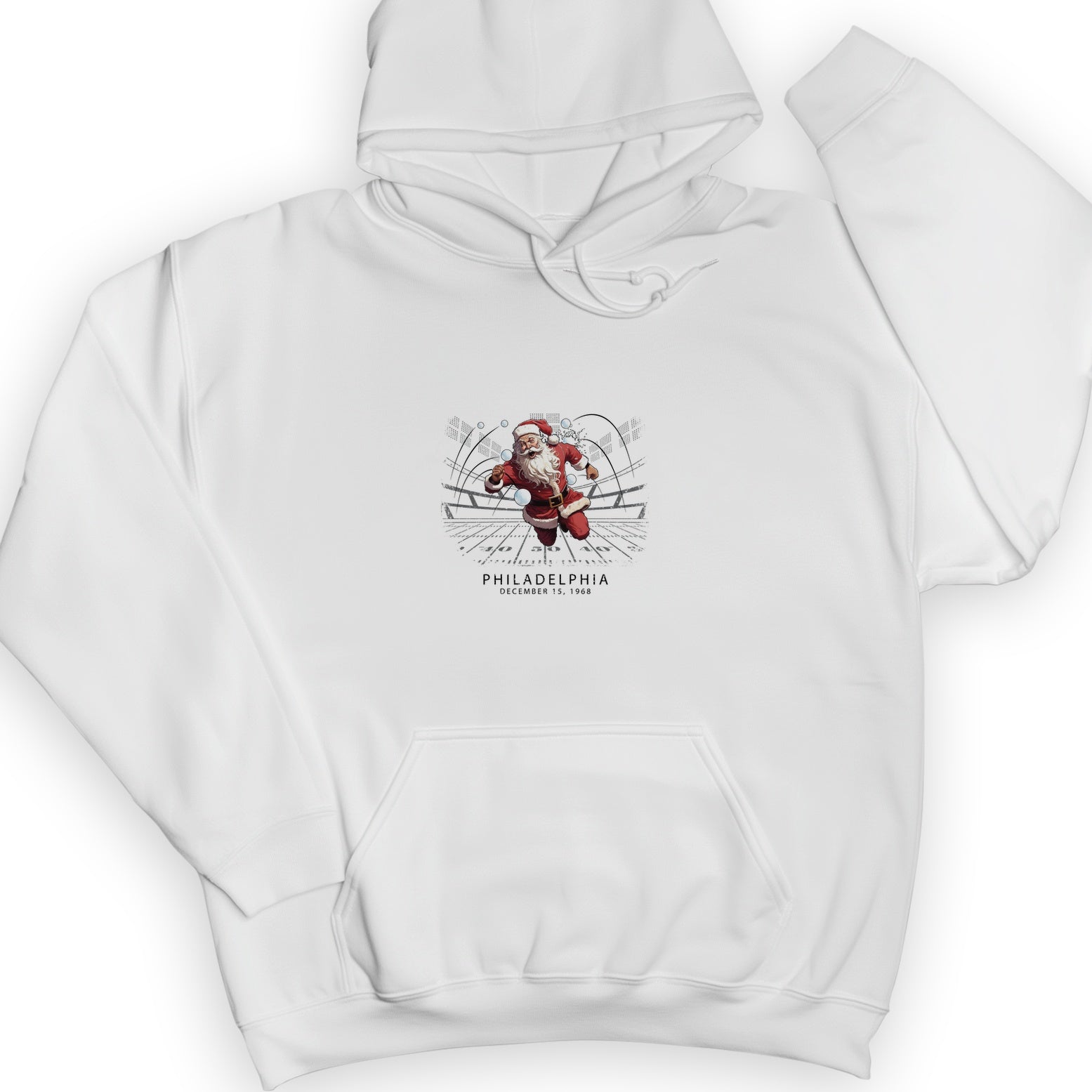 Snowballs at Santa Hoodie
