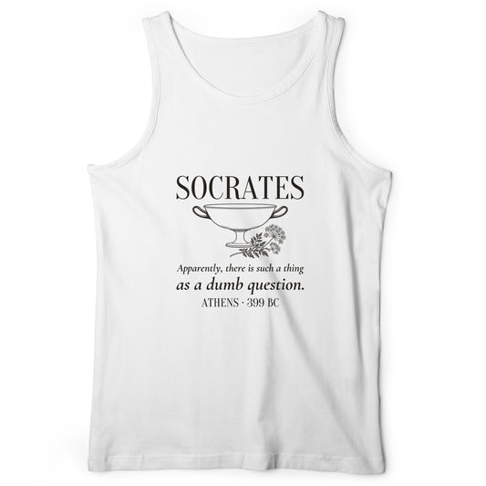 Socrates Dumb Question Tank Top