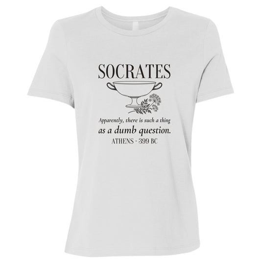 Socrates Dumb Question Women's T-Shirt