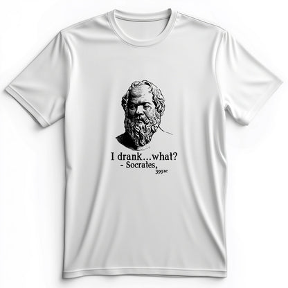 Socrates I Drank What Premium Tee