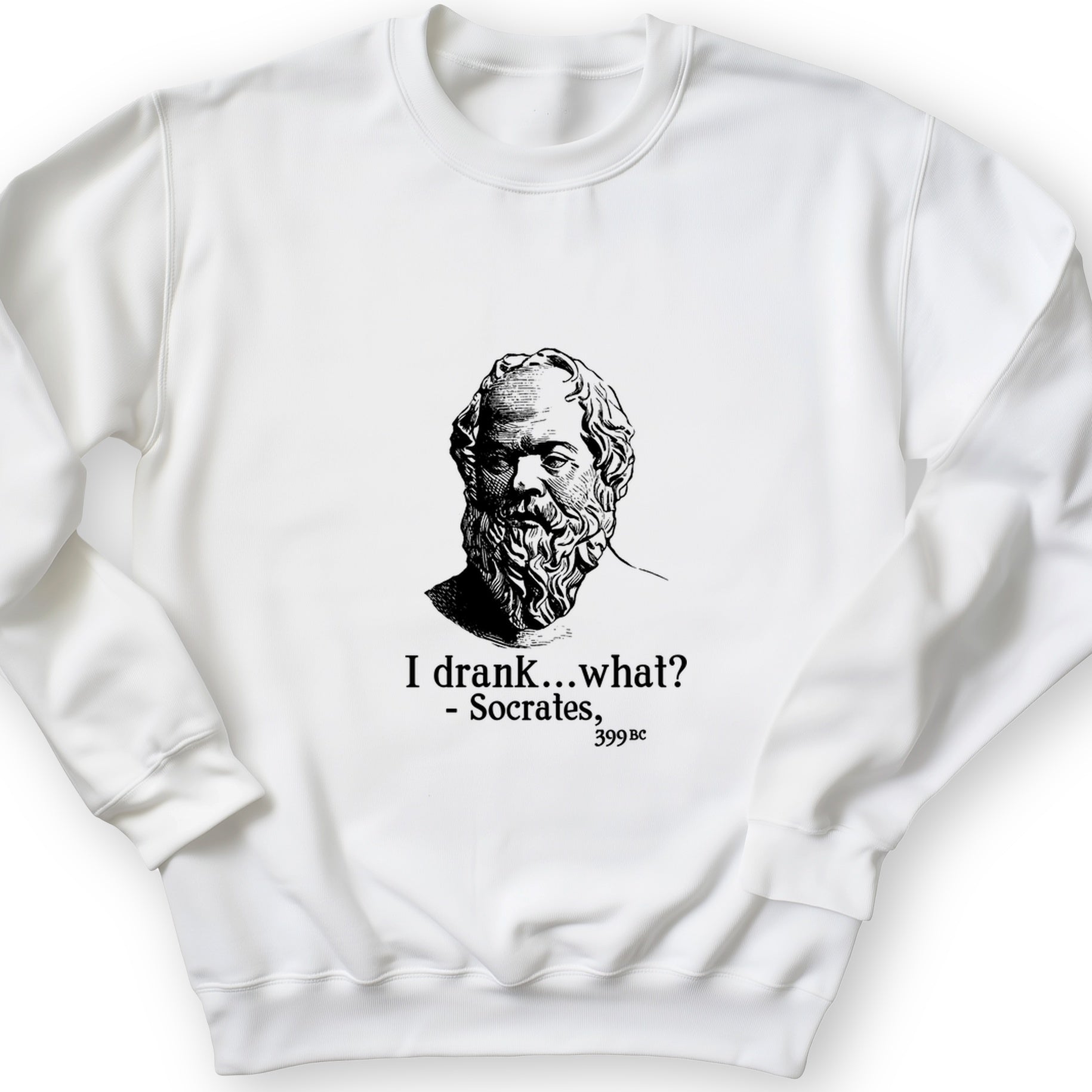 Socrates I Drank What Crewneck