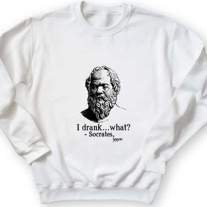 Socrates I Drank What Crewneck