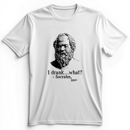 Socrates I Drank What Premium Tee