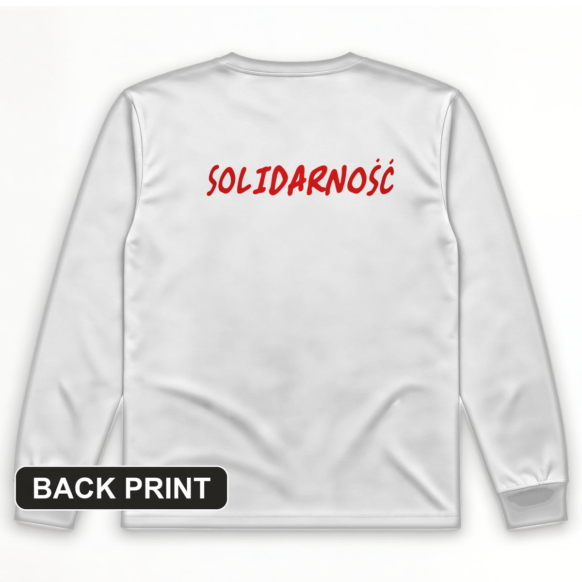 Solidarity Back Print Long Sleeve T-Shirt