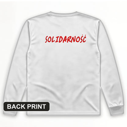 Solidarity Back Print Long Sleeve T-Shirt