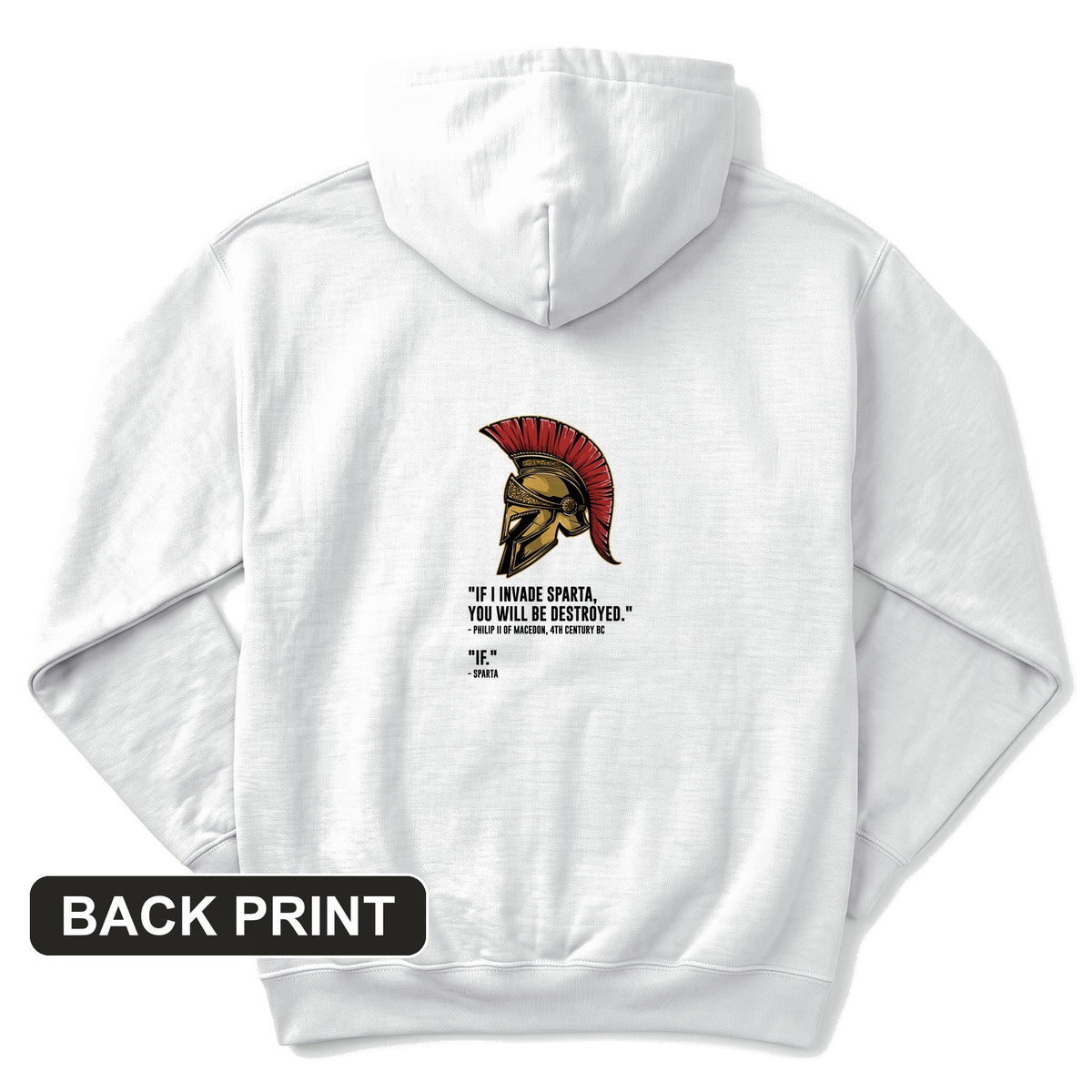 Sparta - If Back Print Hoodie
