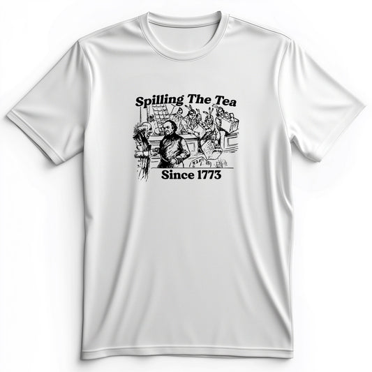 Spilling The Tea Since 1773 Premium Tee
