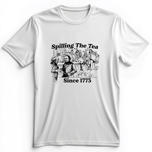 Spilling The Tea Since 1773 Premium Tee