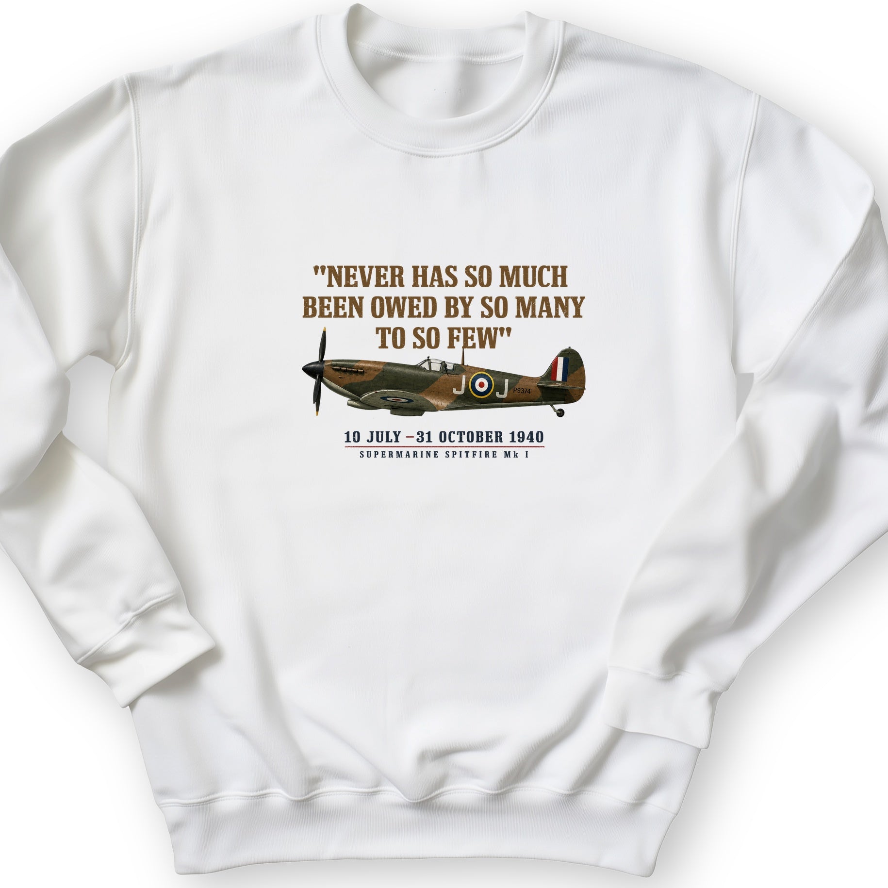 Spitfire So Few Quote Sweatshirt