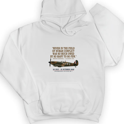 Spitfire So Few Quote Hoodie