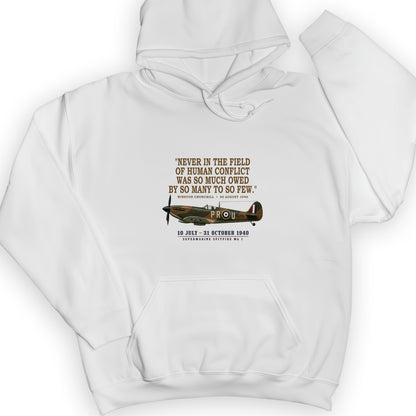 Spitfire So Few Quote Hoodie
