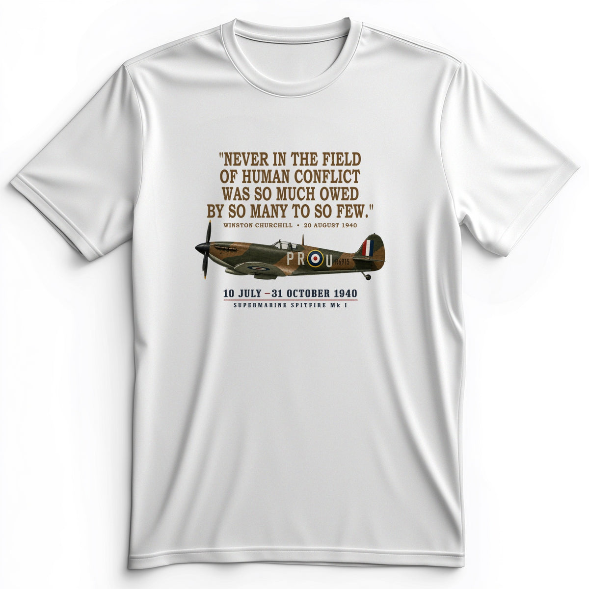 Spitfire So Few Quote Premium Tee