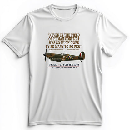 Spitfire So Few Quote Premium Tee