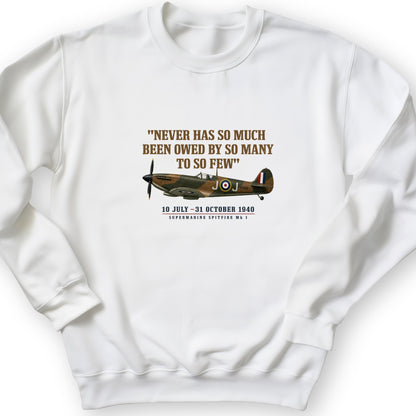 Spitfire So Few Quote Crewneck