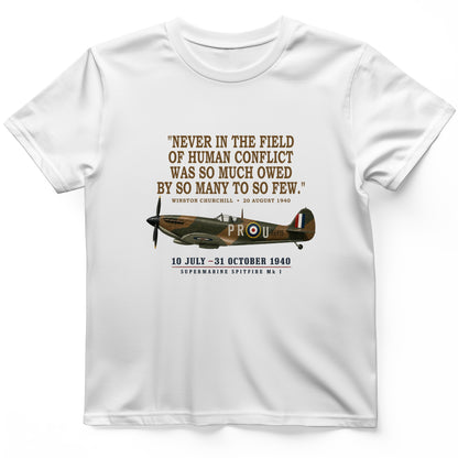 Spitfire So Few Quote T-Shirt