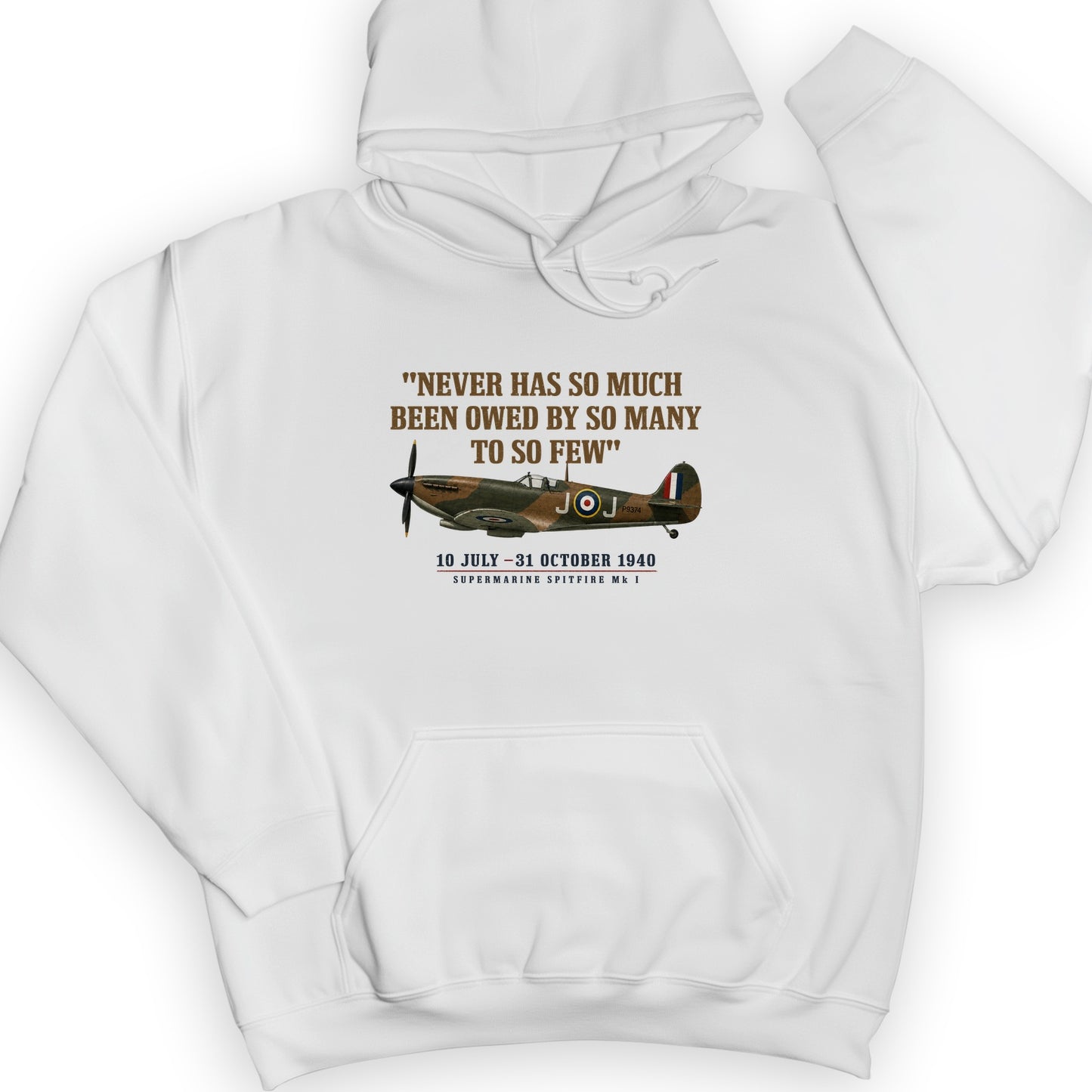 Spitfire So Few Quote Hoodie